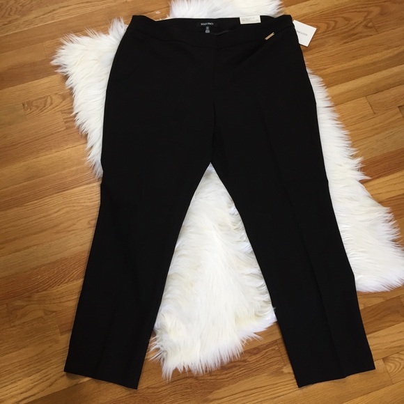 ellen tracy slim fit ankle pants